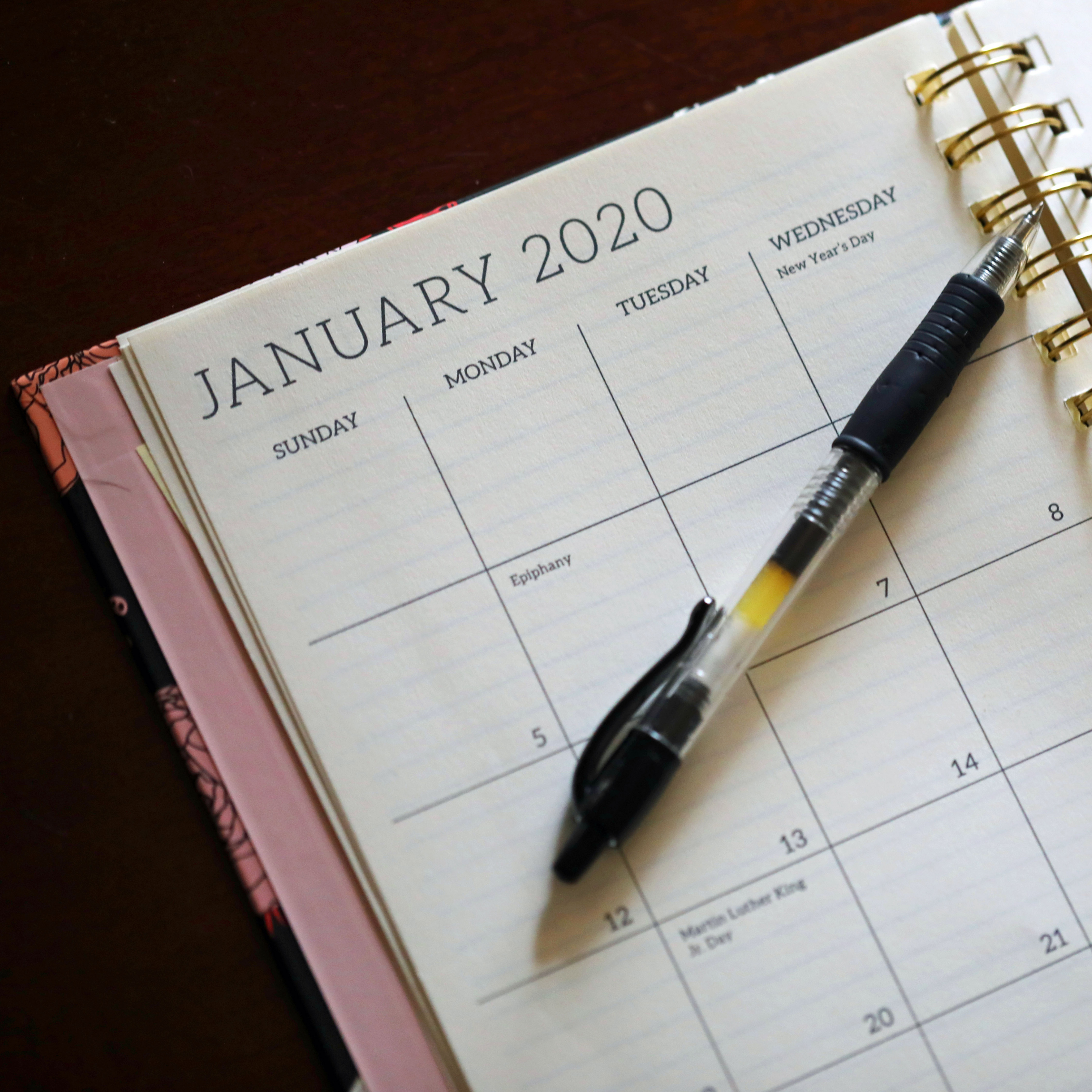 yearly planner – 12 month undated yearly planner – 12 month undated